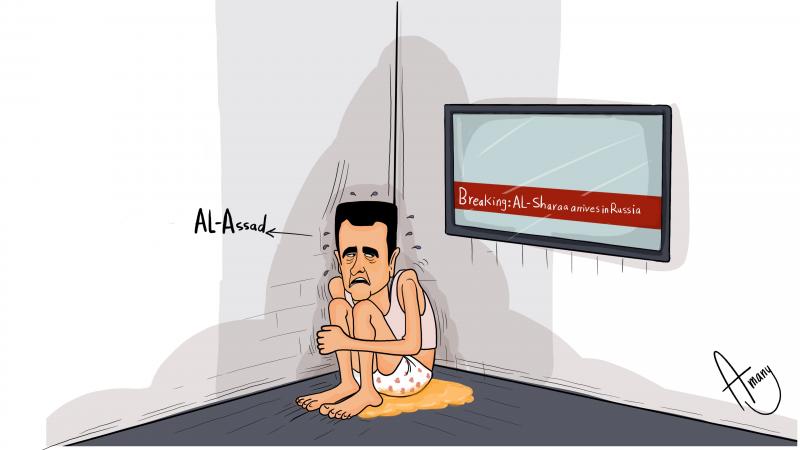  Al-Sharaa arrives in Russia