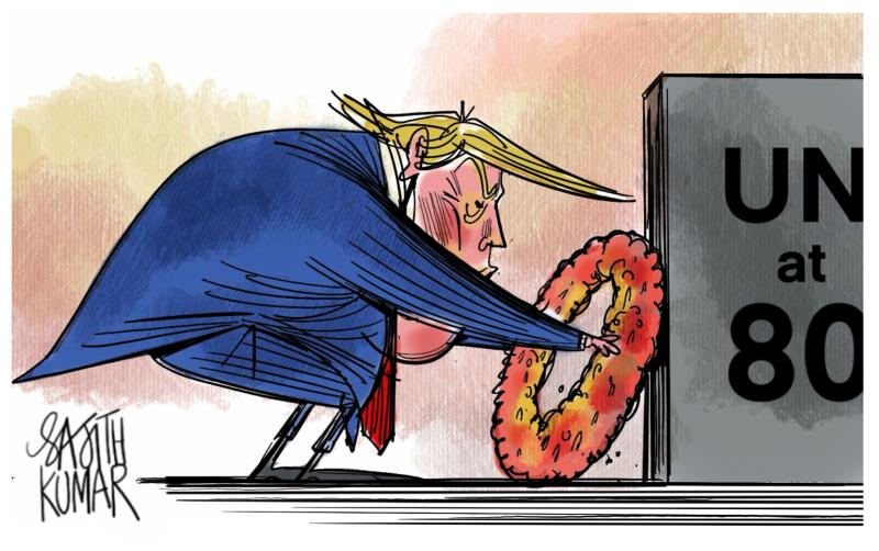 How Trump undermines institutions.