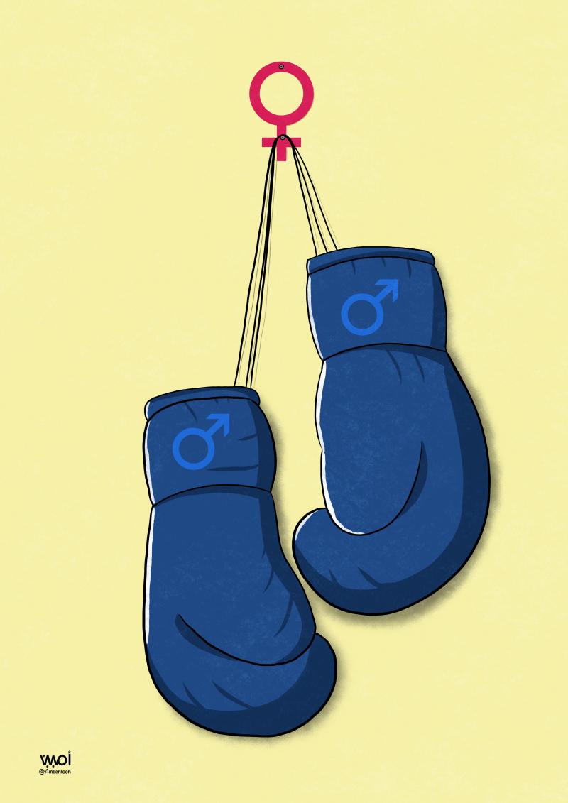Stop violence against women !