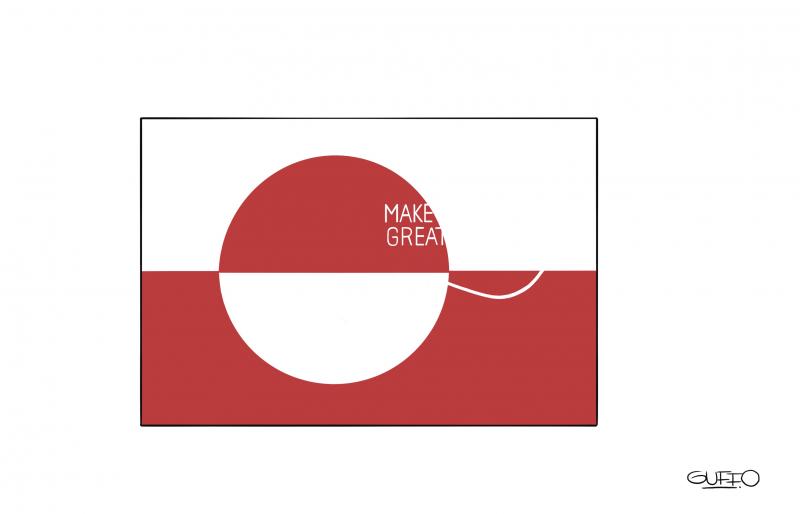 New Greenland flag after Trump