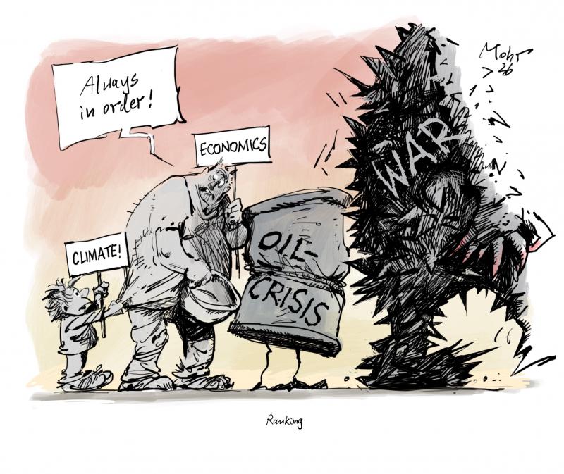 Preparing the world climate conference.