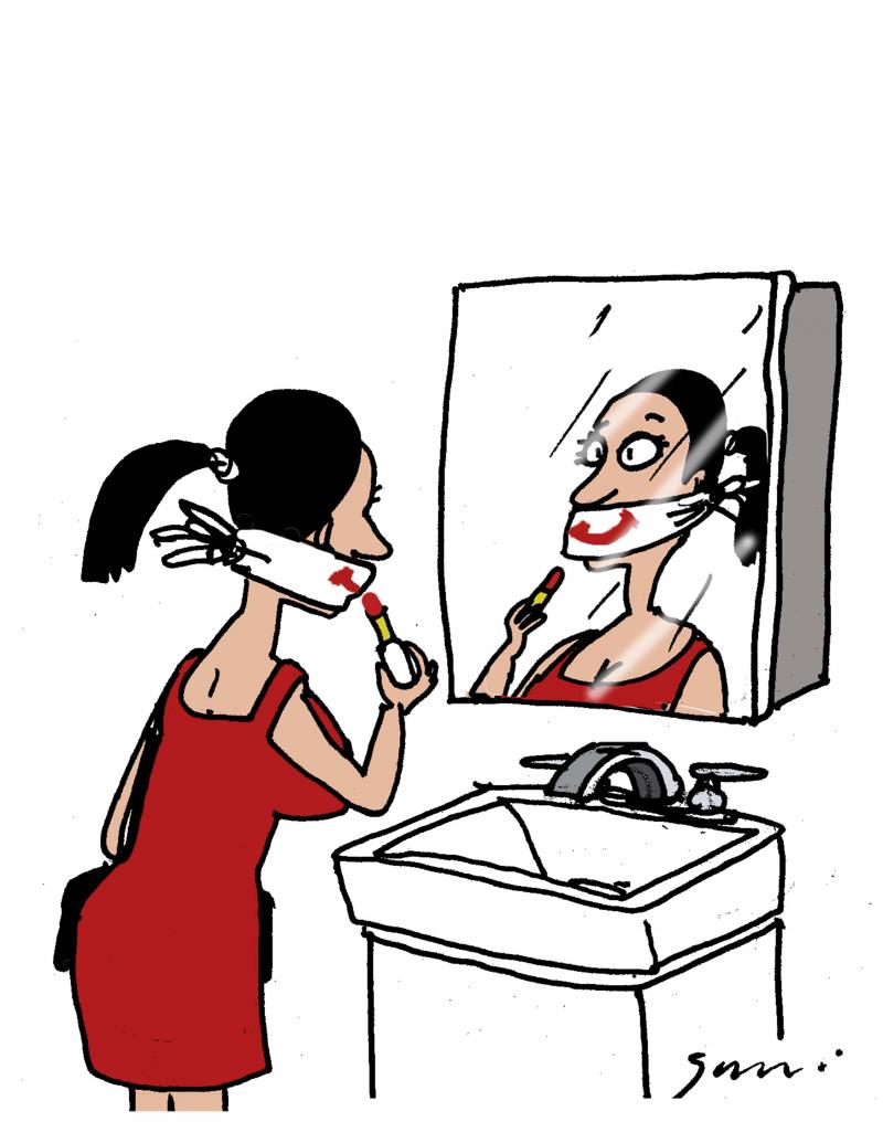When the censorship is part of the everyday life