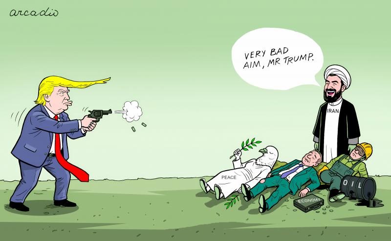 Trump and his wars.