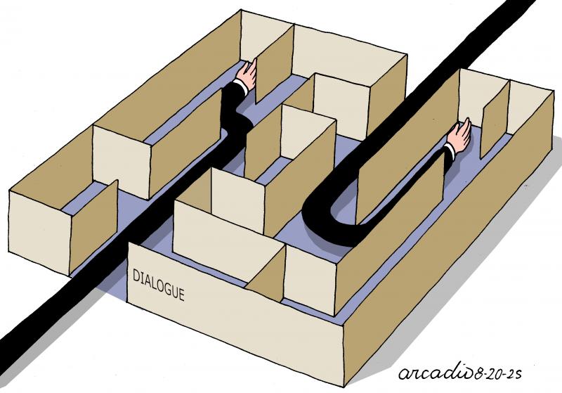 The hard road to peace.