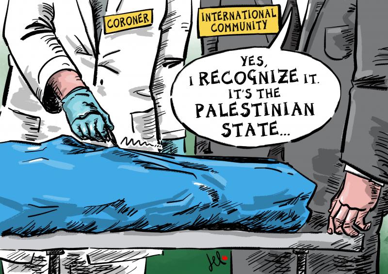 palestinian state cartoon del rosso
