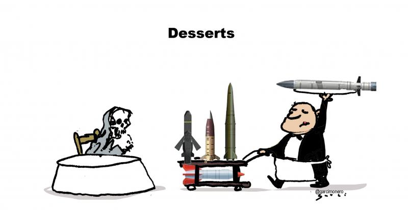 At last the desserts