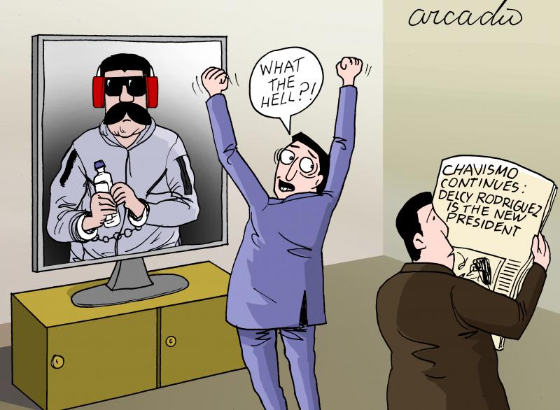 MADURO WAS CAPTURED.