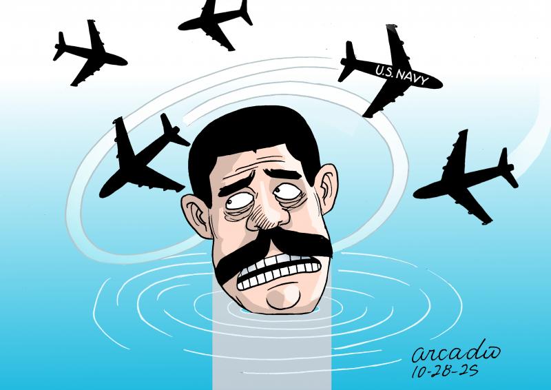 Maduro in trouble.