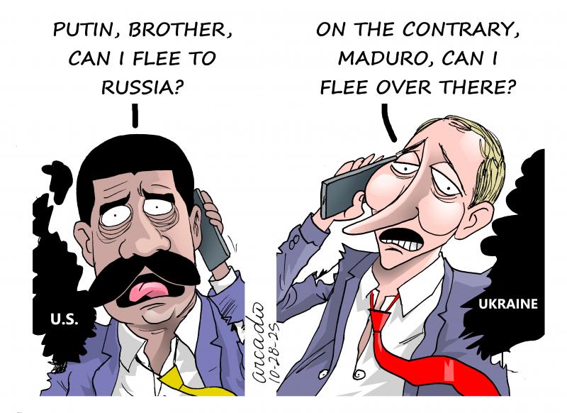 Maduro and Putin, dictators.