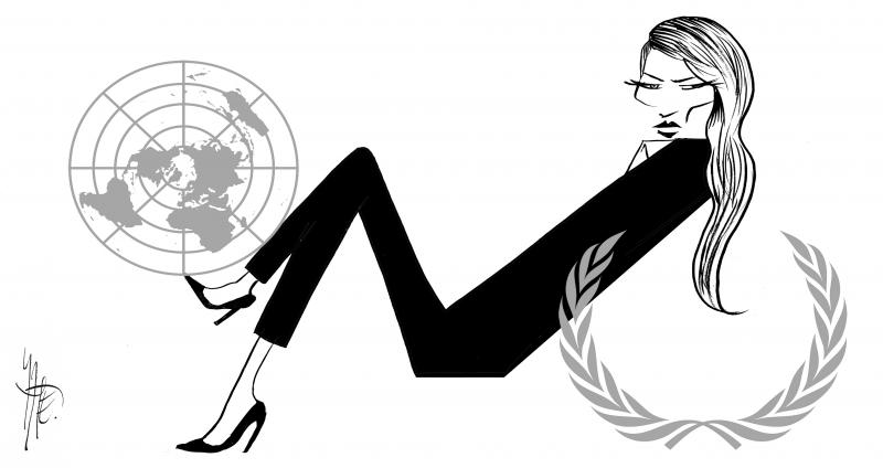 Melania Trump presides over the UN security council speaking about children in danger while the United States and Israel bomb a girls' school.