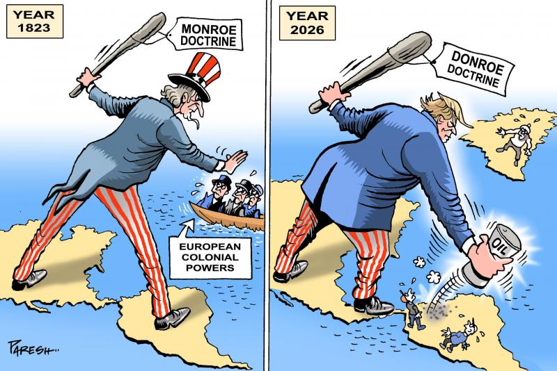 Monroe and Donroe doctrine