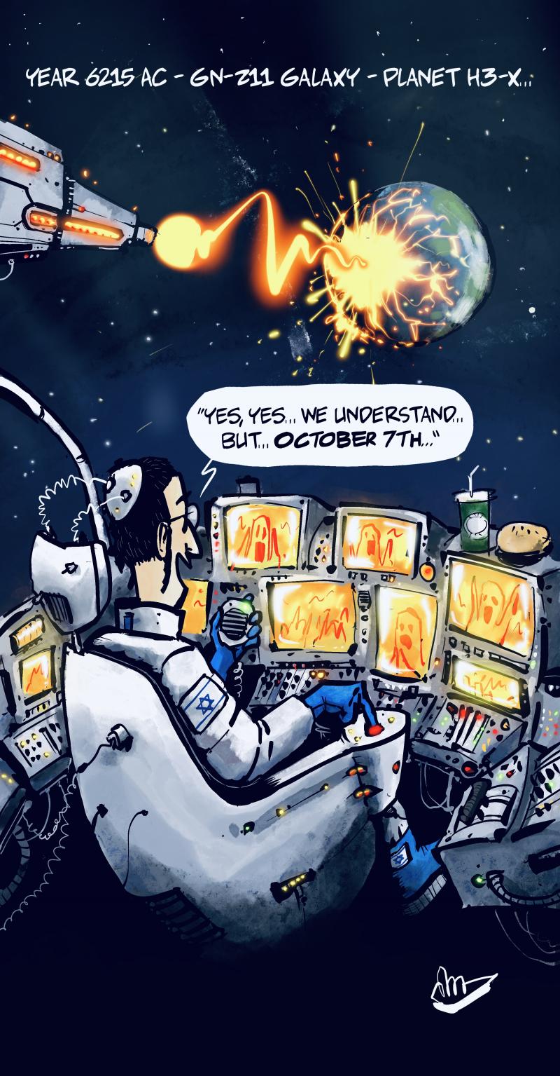 " I’m sorry this galaxy was promised to us 9000 years ago!"
