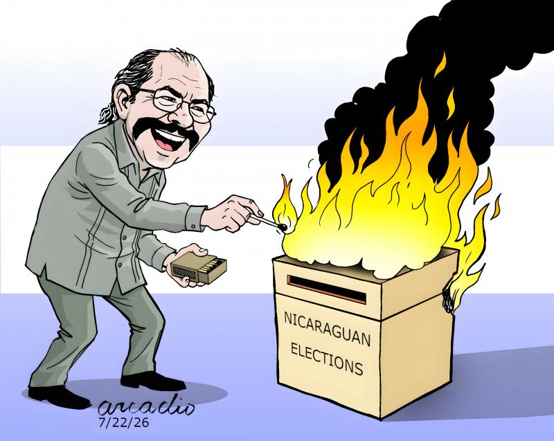 NO MORE ELECTIONS IN NICARAGUA, SAYS ORTEGA.