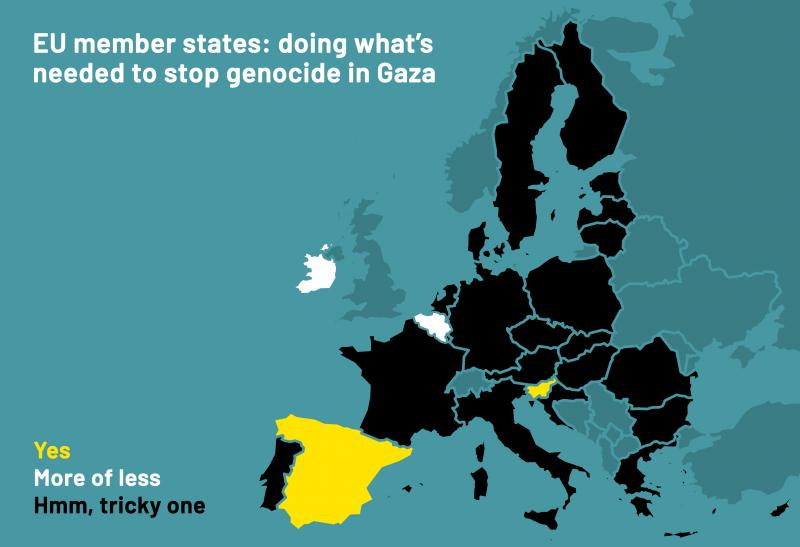 EU member states: doing what’s needed to stop genocide in Gaza
