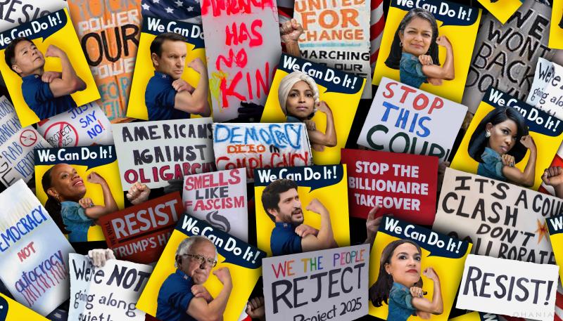Americans that are resisting Trump's destructive administrative policies find it their duty to protest.