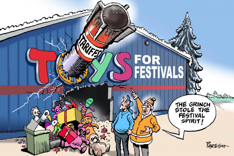 Tariffs stole the festival
