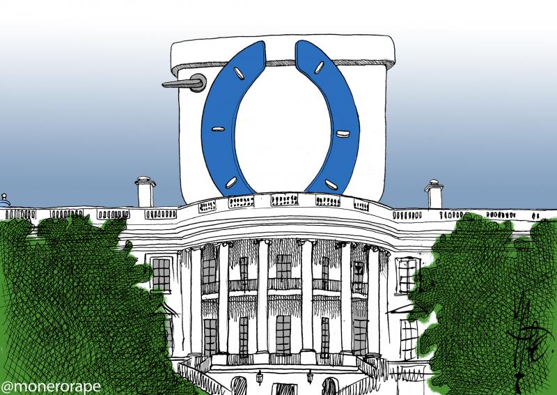 Trump has made shit his most representative symbol of his government against the people of the United States.