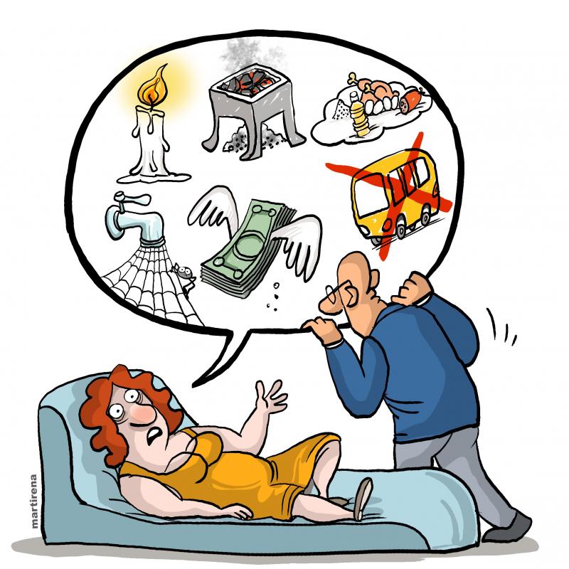 Traumas of a crisis