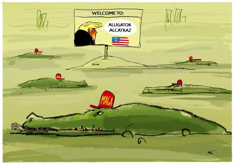 Trump's deportation camp in Florida