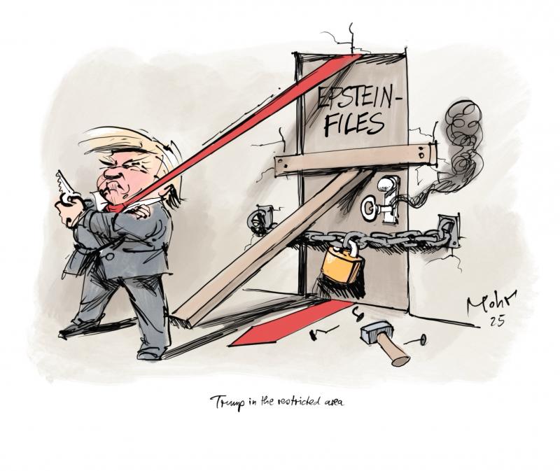 The Epstein-files could still pose a threat to Trump.