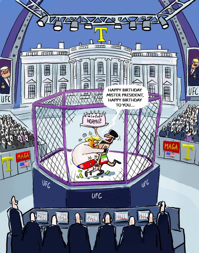 Trumps UFC Birthday Party
