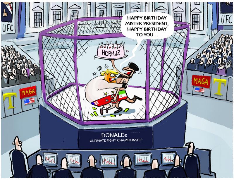 Trumps UFC Birthday Party