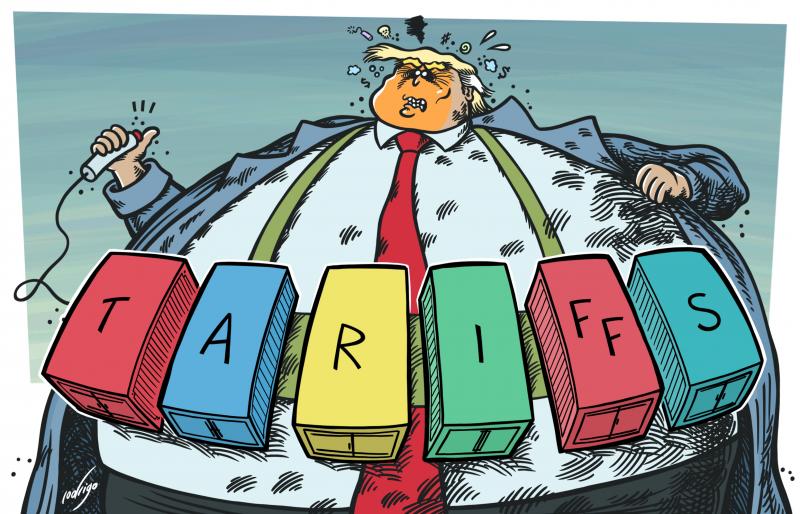 President Trump threatened to impose a 30% tariff on imports from Mexico and the European Union