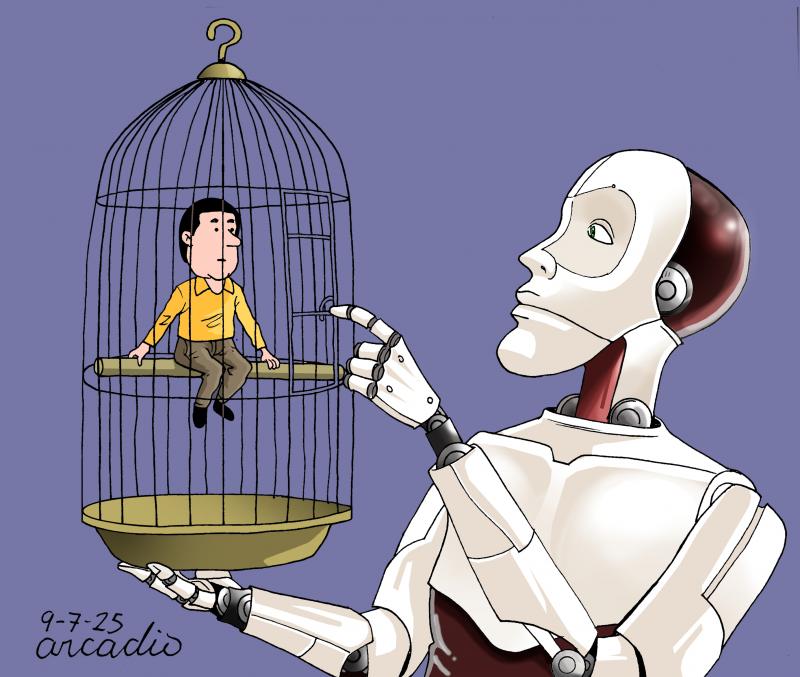 The robots in the future.