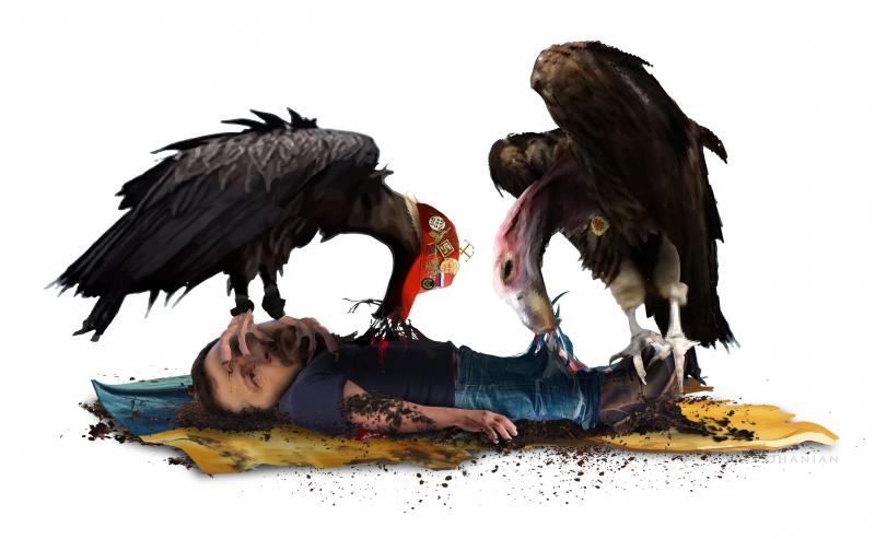 Zelenskyy's difficult position between Putin and Trump