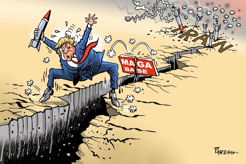 War splits MAGA base