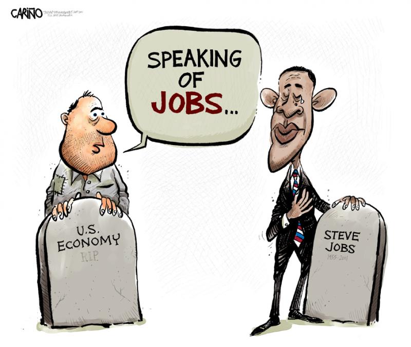 It's All About Jobs Cartoon Movement