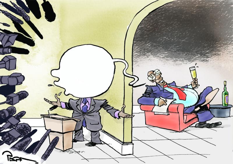 Puppet Leaders Cartoon Movement