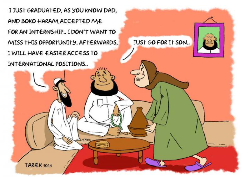 boko haram Cartoon Movement