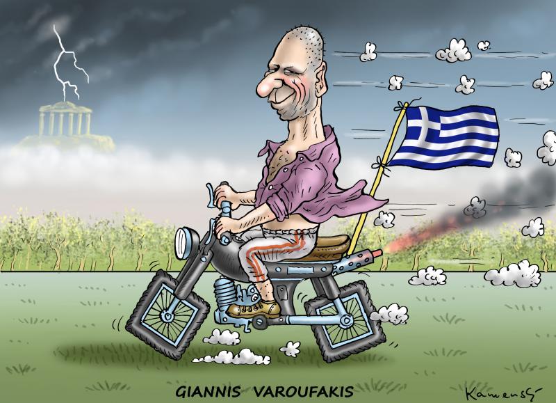 PUBESCENT BIKER VAROUFAKIS | Cartoon Movement