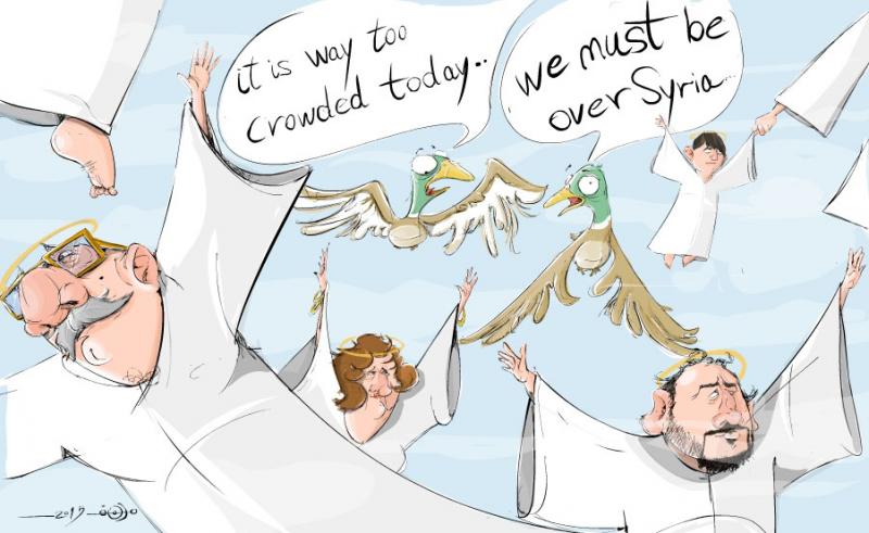 Cartoon about Syria
