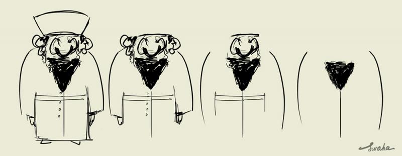 Cartoon about sex and taboos in the Middle East