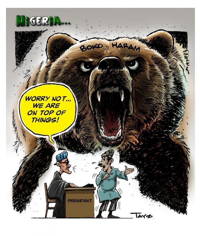 President Buhari vs Boko Haram Cartoon Movement