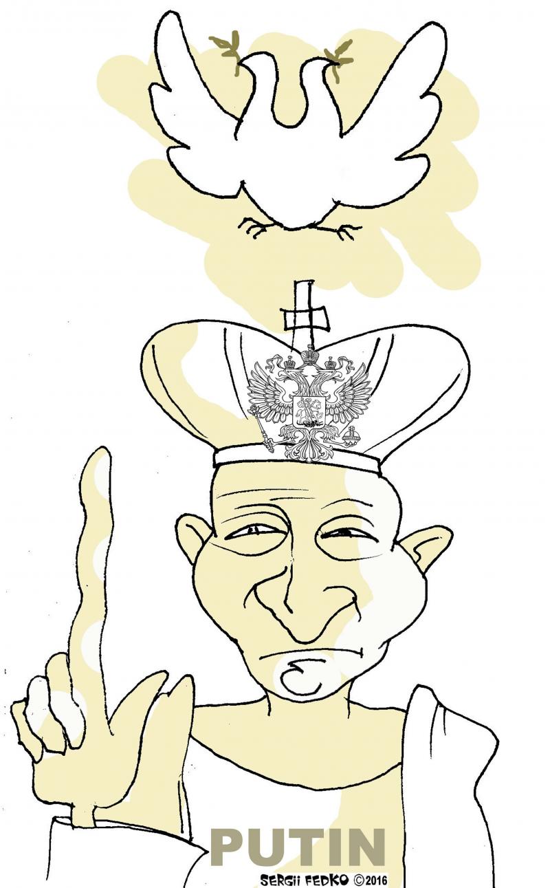 The World According To Putin Cartoon Movement