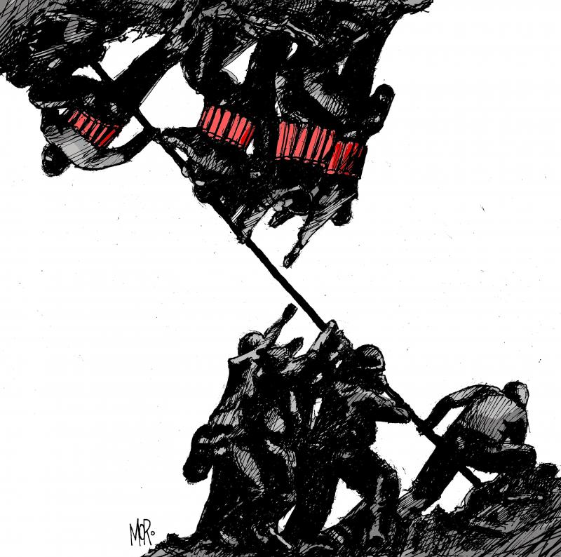 Reversible Flag | Cartoon Movement