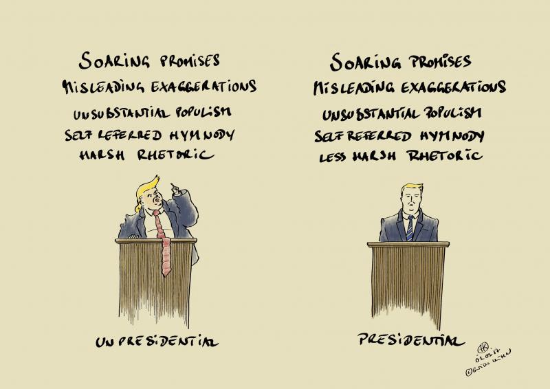 another lesson on media reception in politics Cartoon Movement