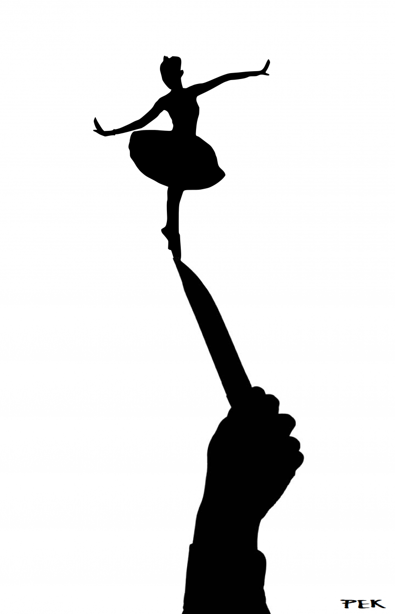 Knife's Edge Cartoon Movement