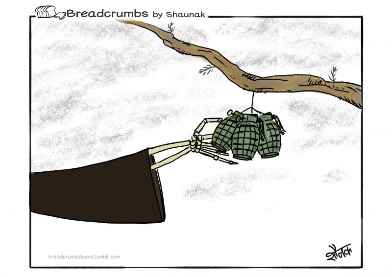 Fruits of War Cartoon Movement