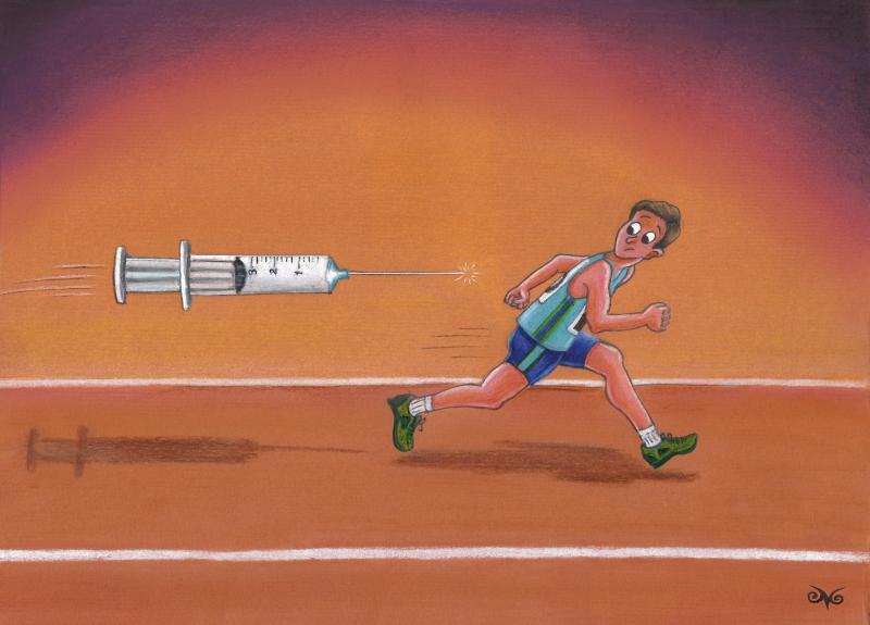 Sport against addictions Cartoon Movement