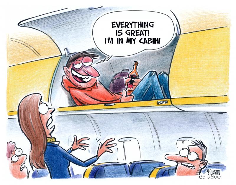 Drunk passenger | Cartoon Movement