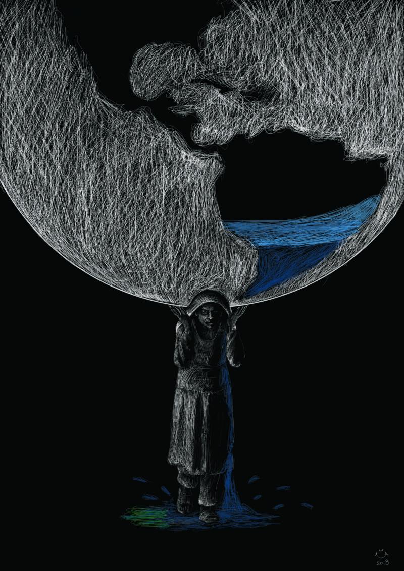 Cartoon about Earth Day