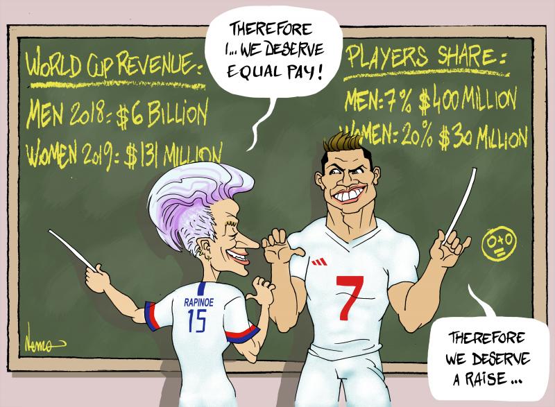 Soccer Equal Pay | Cartoon Movement