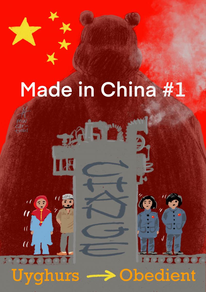 Made in China 1 Uyghurs Cartoon Movement