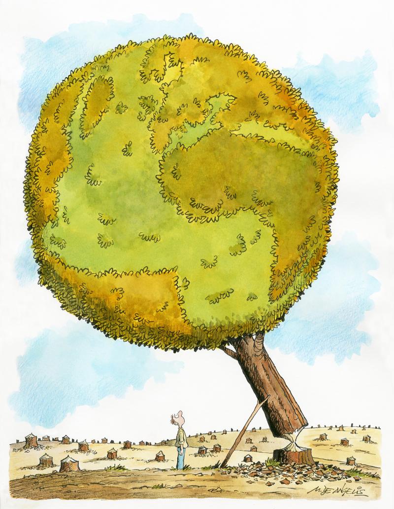 Last Climate Change Meeting Cartoon Movement