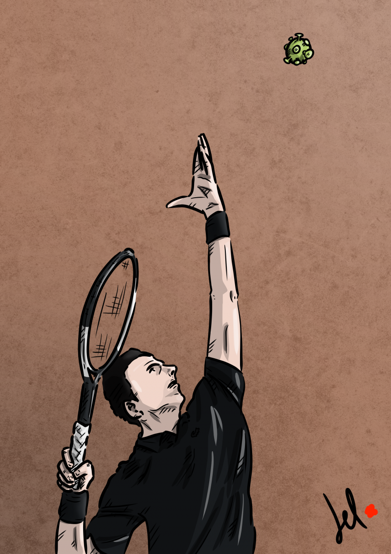 Djokovic organized a tennis tournament in the middle of the pandemic