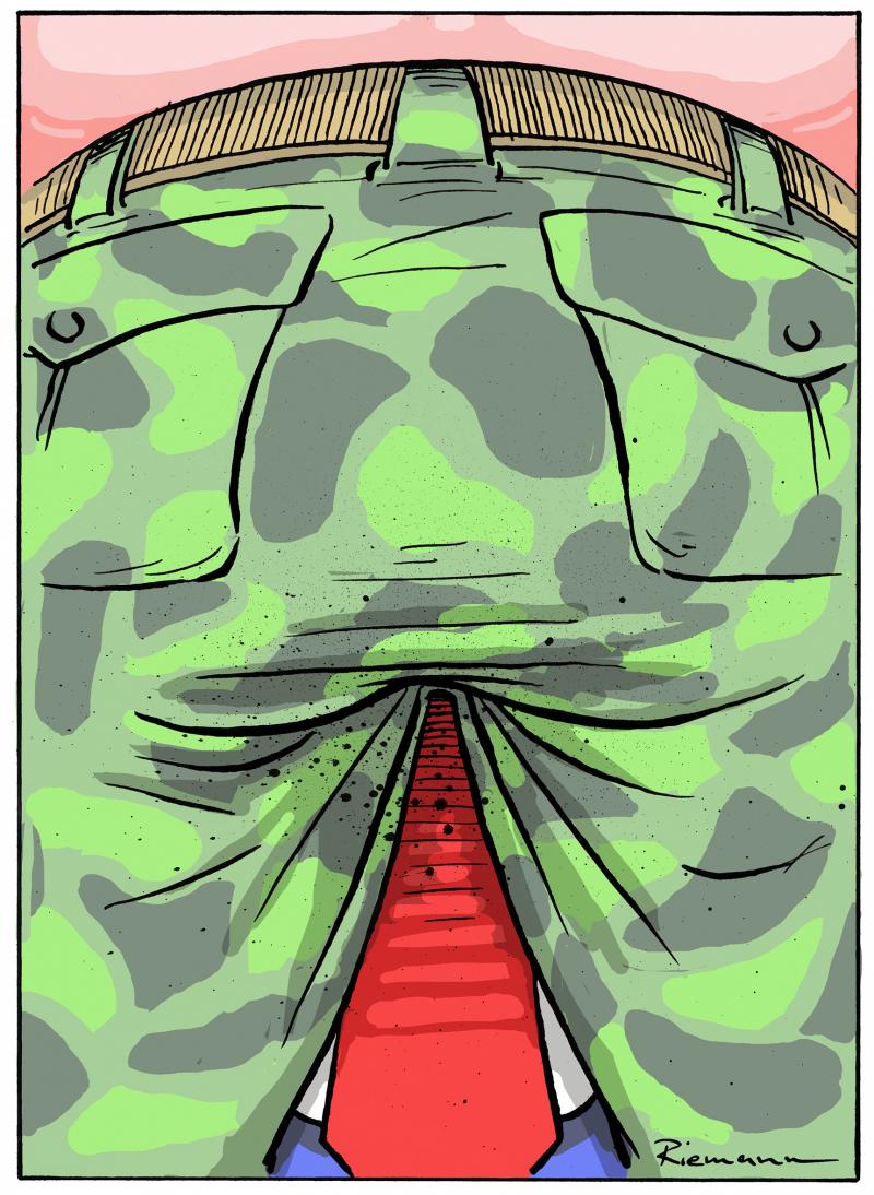 A certain US president being dominated by a certain russian dictator...